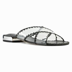 Nine West Ieni Flat Slippers Zwart Nederland | TGL-075162